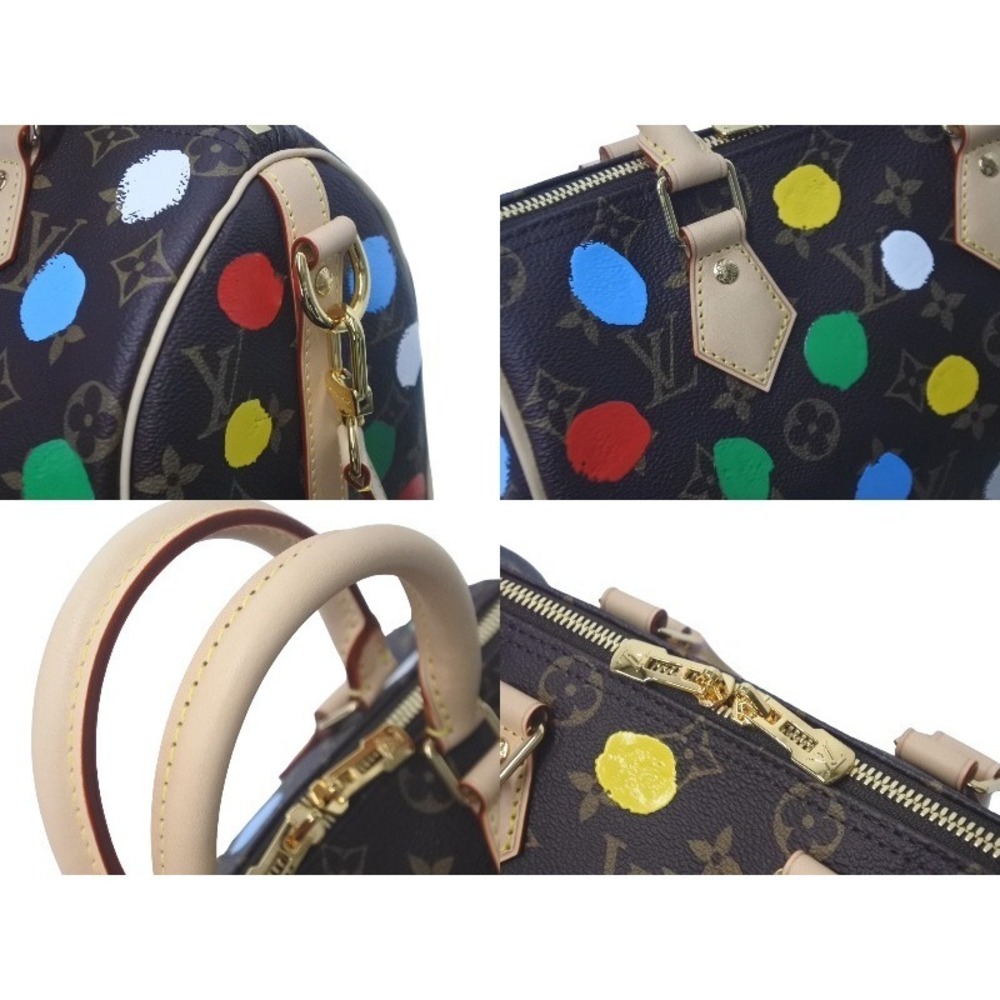 Louis Vuitton Kusama Speedy Yayoi Monogram Infinity Dots Bandouliere - Picture 6 of 9